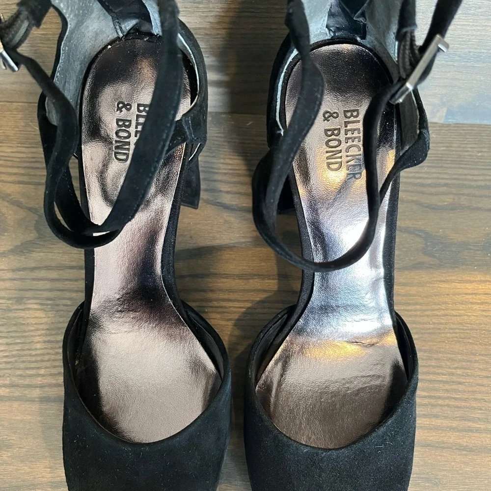 Bleecker & Bond LORA Suede Heels Size 7.5
